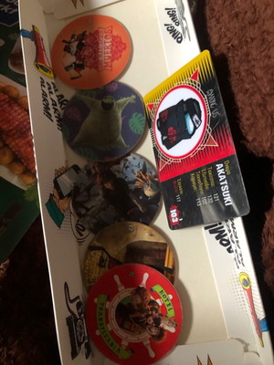 Chipicao tags and Akatsuki card like new, set of 6 pieces