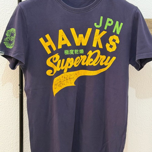 Superdry Tshirt blue like new, size M/L