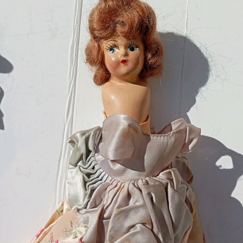 Vintage dolls used, American production, set of 6 pieces