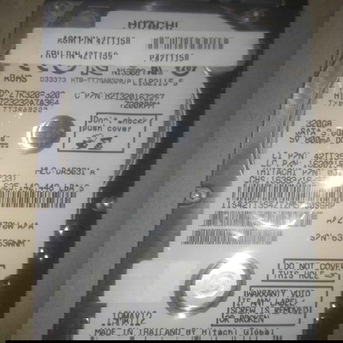 Hitachi 320GB 7200rpm SATA2 2,5"