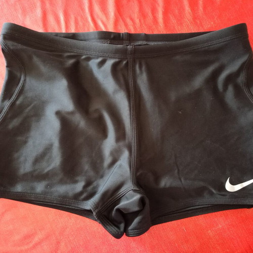 Nike Swim kids' swim shorts, black, size L (12-14 years)