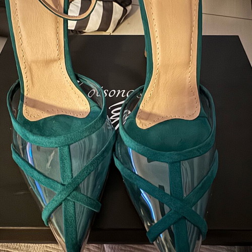 Kotsonas Shoes Kolonaki Naomi pumps like new, green