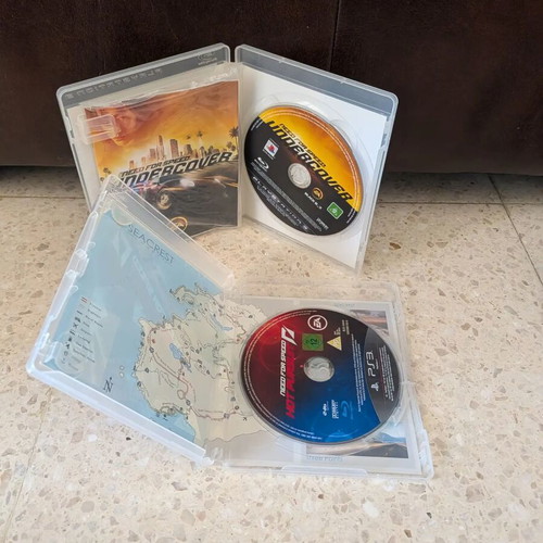 Need for Speed PS3 games bundle used, Hot Pursuit and Undercover