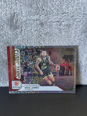 Mike James Panini Contenders Euroleague Suite Shots #8 like new
