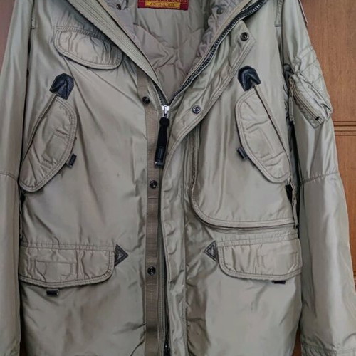 Parajumpers Masterpiece Anthology men's jacket XL beige like new