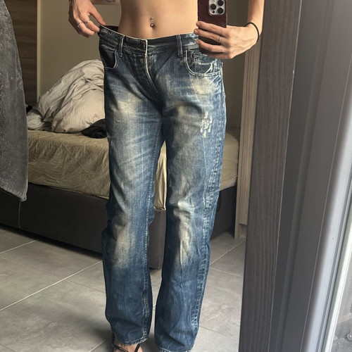 Low Rise Blue Denim Jeans Like New