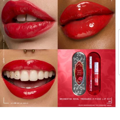 NYX Bridgerton Royal Treasures 2-Piece Lip Kit