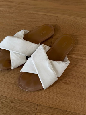 Asolo slippers brown and white used, size 41