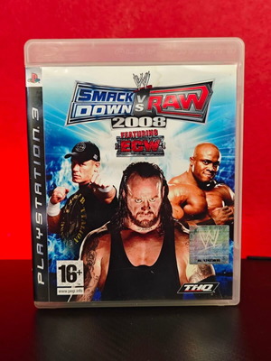 Smack Down VS Raw 2008 PlayStation 3 used