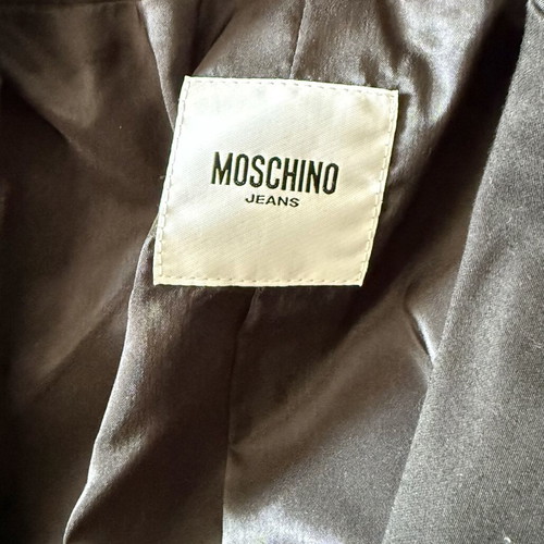 Moschino Jeans blazer and top set like new, black and yellow