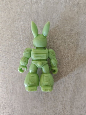 Teratomachoi Green Rabbit figure like new