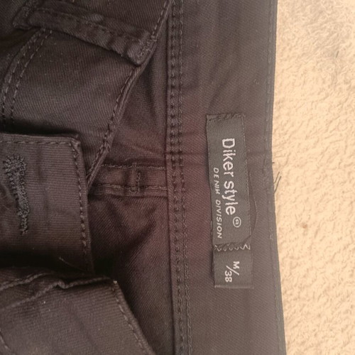 Diker Style Slim Fit Pants 38 new, black