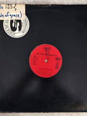 State Of Grace Hello 12'' Vinyl Maxi Single μεταχειρισμένο, ηλεκτρονική