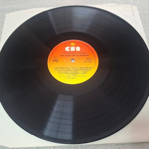 Juan Valdez And His Orchestra 14 Golden Tangos LP, λατινικά
