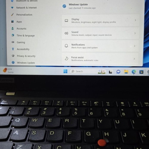 Lenovo ThinkPad T490S like new with Intel Core i7, 8GB RAM, 256GB SSD