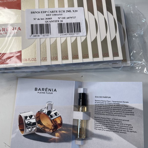 Barénia Pleine Fleur Eau de Parfum tester 2 ml, pack of 20