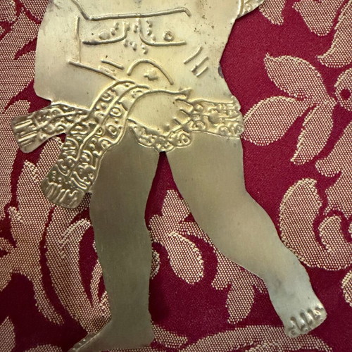 A.Fasianós sculpture like new, aluminum