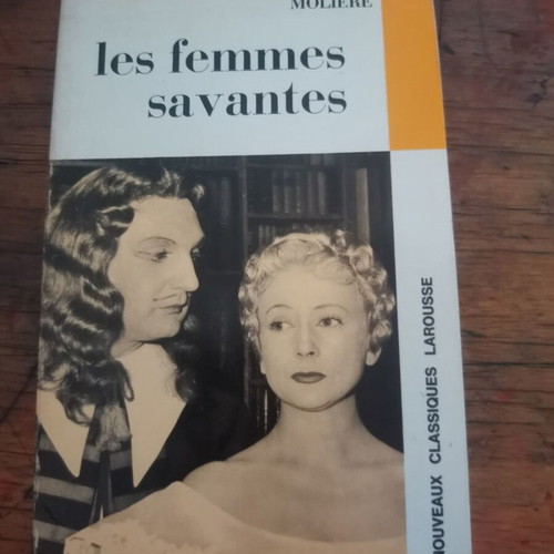Les Femmes Savantes book used, French language