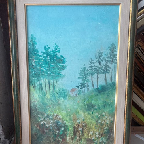 Paintings new, pack of 4, 40x60 handmade