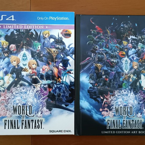 World of Final Fantasy Limited Edition PlayStation 4 game like new