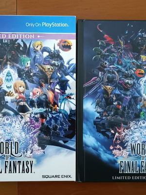 World of Final Fantasy Limited Edition PlayStation 4 game like new