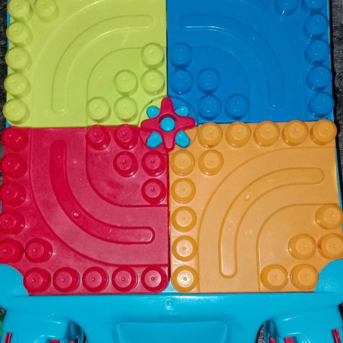 Activity table with building blocks like new