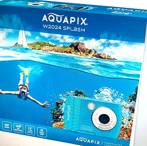 Aquapix της Easypix W2024 Splash ice blue καινούρια αδιάβροχη καμερα