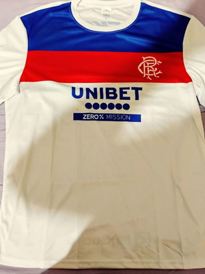 Rangers Glasgow football jersey XL 2024-2025 breathable polyester
