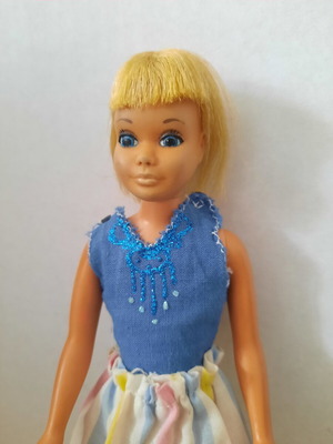 Skipper Malibu vintage doll used for parts