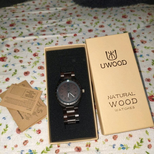 UWOOD Authentic Wooden Watch New Analog