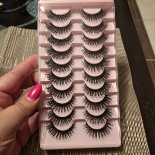 Peg Accessories False Eyelashes new, pack of 10
