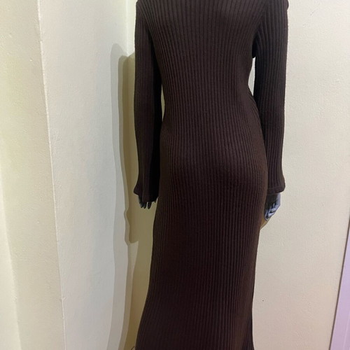 Saxo Women's Brown Long Cardigan S/M Used