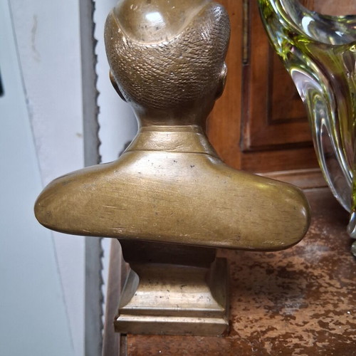 Lenin bronze bust used, solid old piece
