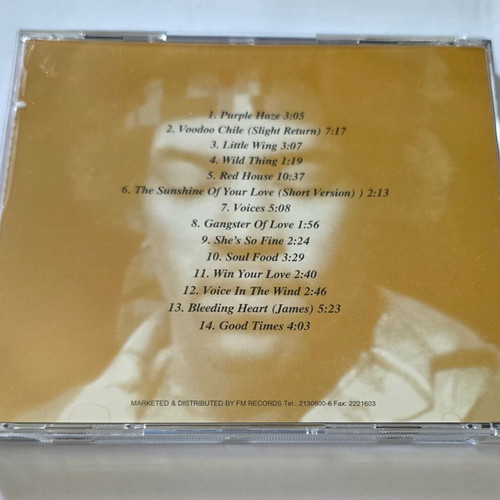 Jimi Hendrix 18 Karat Music Collection CD used, rock