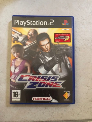 Crisis Zone PlayStation 2 италианска употребявана пълна версия