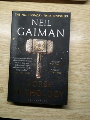 Norse Mythology βιβλίο σαν καινούργιο, Neil Gaiman, αγγλικά
