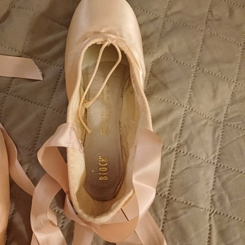 Bloch Aspiration S0105 ballet shoes size 7.5 C width pink like new