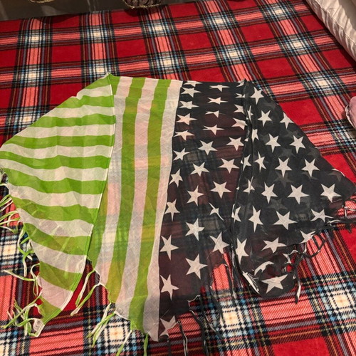 Scarf like new, multicolored