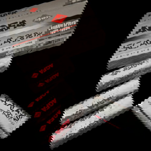 Agfa Scala 200x 120 BW φιλμ καινούργιο, σετ 4 τεμαχίων