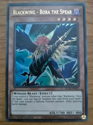 Blackwing - Bora the Spear BLCR Ultra Rare 1st Edition Near Mint