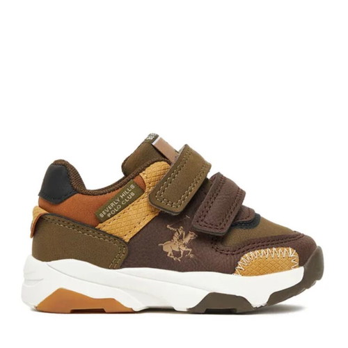 Beverly Hills Polo Club sneakers for boys new, size 22, khaki-brown