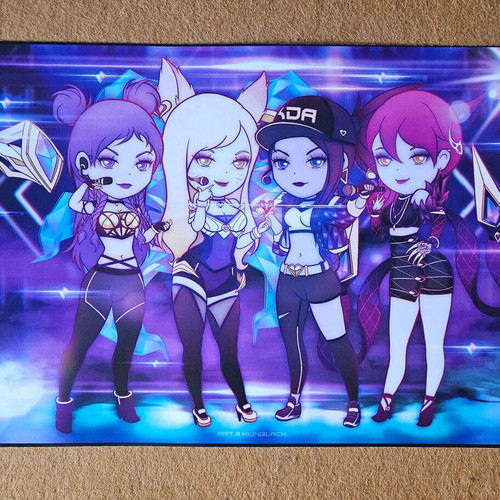 League of Legends KDA large handmade poster made to order
