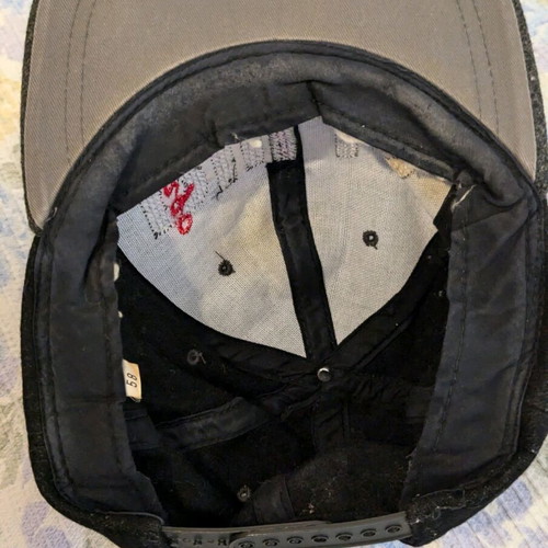 Chicago Bulls jockey hat like new, black and grey