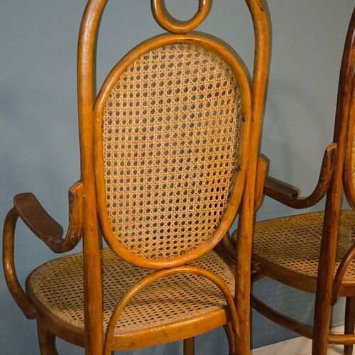 Viennese Thonet style chairs used, set of 2