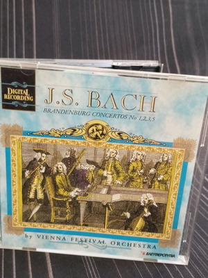 J.S. Bach Brandenburg Concertos No 1,2,3,4 CD like new