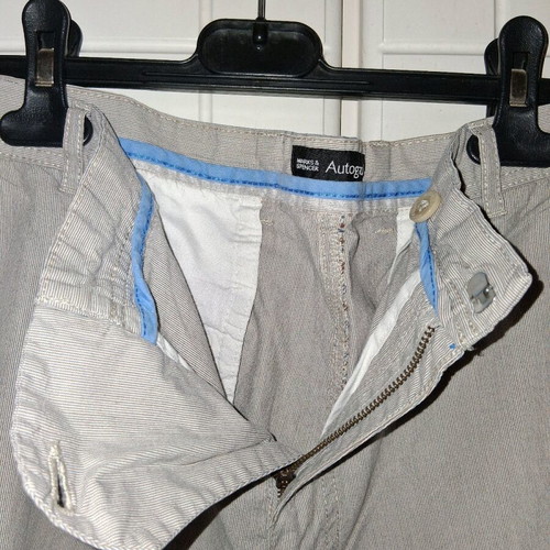 Bermuda shorts Marks & Spencer like new, gray-beige, size XL