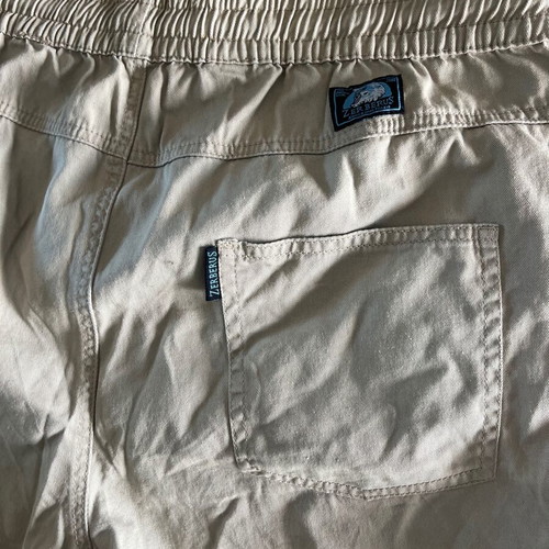 Vintage beige cotton bermuda shorts XL like new