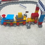 Train Station Building Blocks Set used