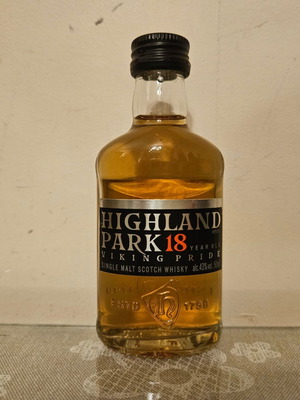 Highland Park 18yo Single Malt whisky miniature new
