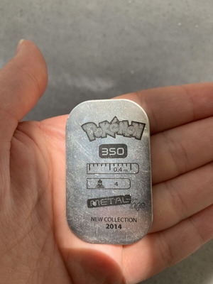 Pokemon Metal Tags 2014 Blaziken used